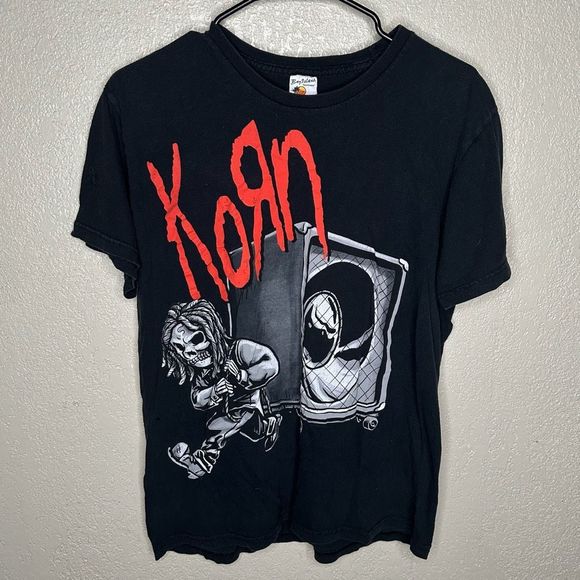 Y2K KORN T Shirt Medium - Picture 2 of 6